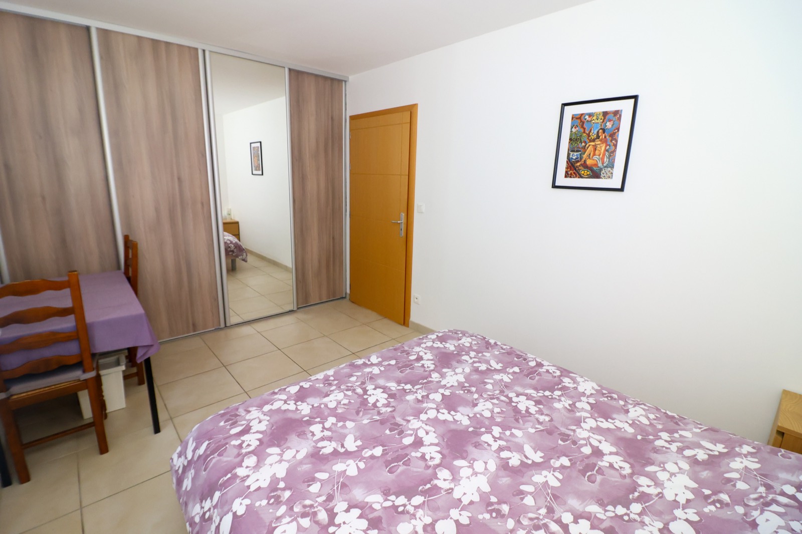 Chambre PMR au rez-de-chaussée